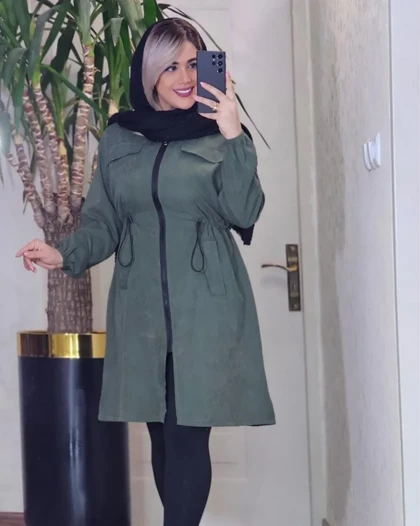 مانتو پاییزه خزان