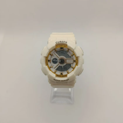 ساعت ورزشی زنانه کورن رنگ آبی مدل 716