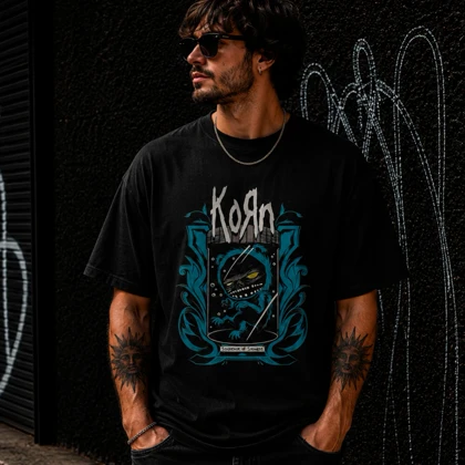 تیشرت طرح کورن Korn کد 02