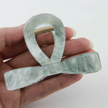 کلیپس زنانه مدل ربان طرح دار