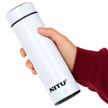 فلاسک دیجیتال نیتو NITU مدل NZ01 با نمایشگر دما ظرفیت 500ml