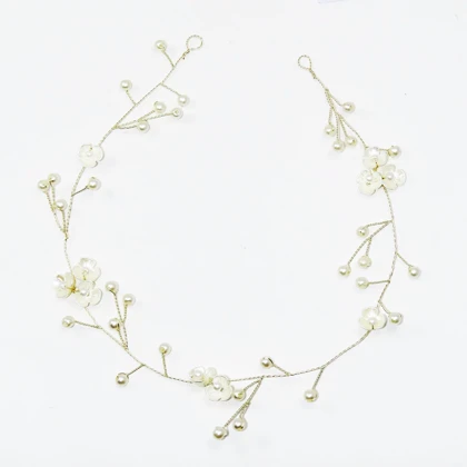 ریسه مو زنانه مدل شکوفه کد G_Lnd_3191