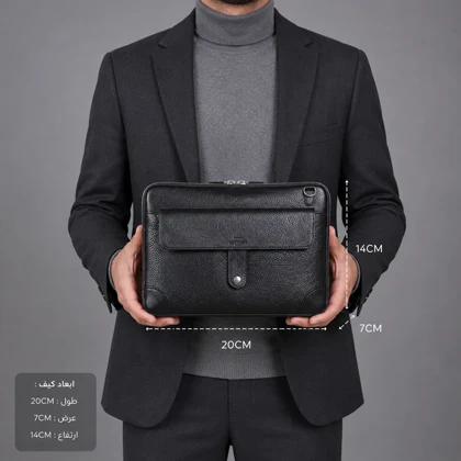 کیف چرم فولدر مدارک