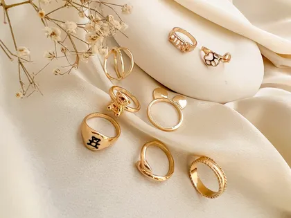 انگشتر پکی تدی و ردپا ring pack teddy