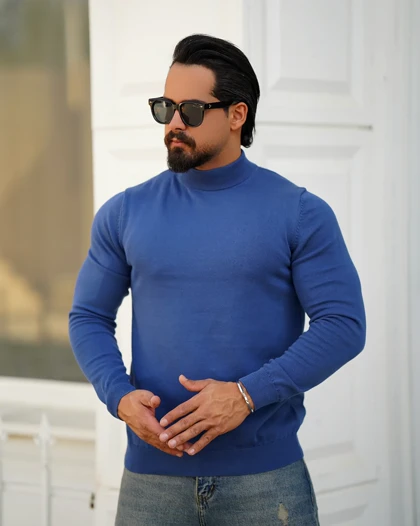 بافت یقه 5سانت مردانه