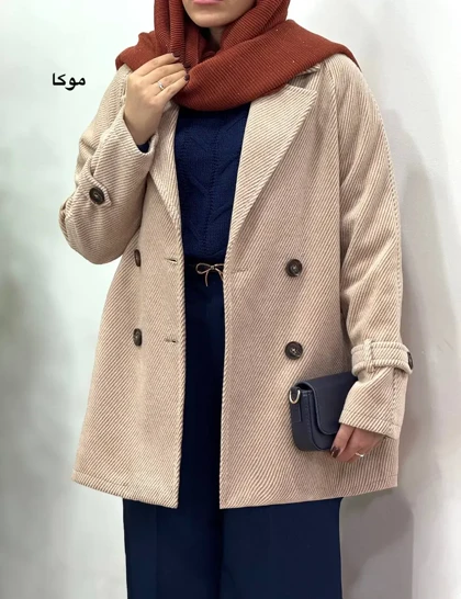 پالتو فوتر آستردار آدلیا
