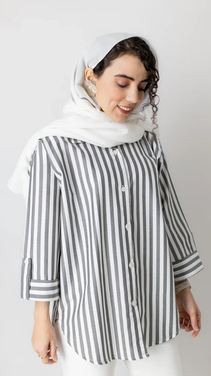 شومیز استین پاکتی