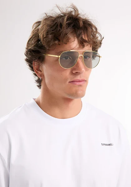 عینک آفتابی دی فرانکلین مدل D.franklin Aviator Legacy Gold / Photochromic G15