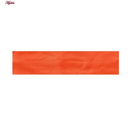 تاپ ورزشی زنانه به همراه هدبند رنگ نارنجی مدل 5213-323P