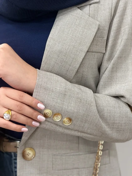 کت گاباردین زنانه پوپک 1