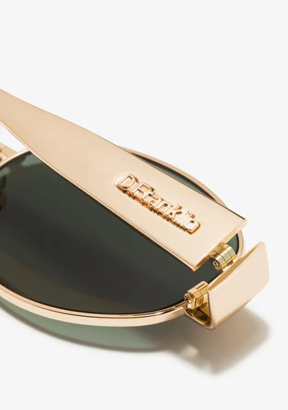 عینک آفتابی دی فرانکلین مدل D.franklin Cuprum Round Gold / G15