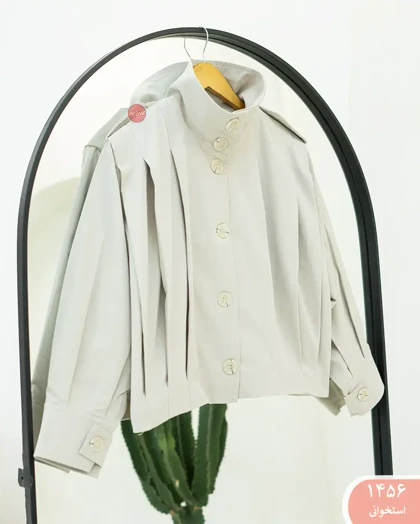 ترنچ کت پیله دار 1456