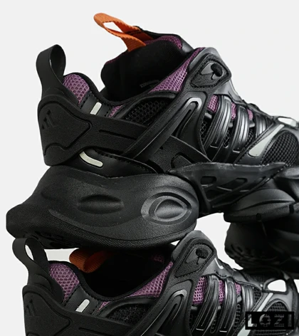 کفش کتانی مردانه و زنانه مشکی بنفش ADIDAS performance x9000l4