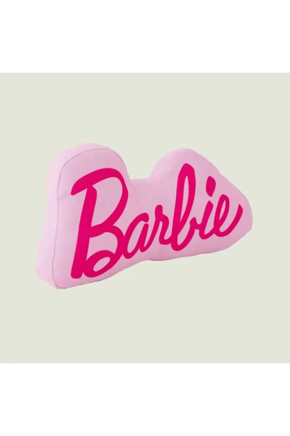 کوسن Taç مدل Barbie Logo پلی‌استر - چندرنگ