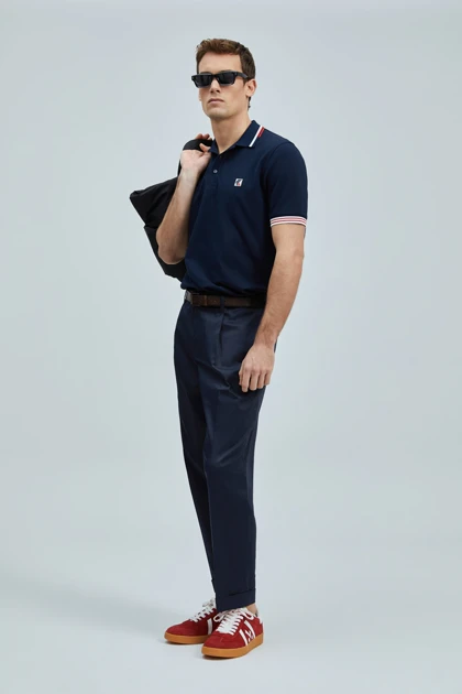 تیشرت یقه پولو مردانه lufian lufian