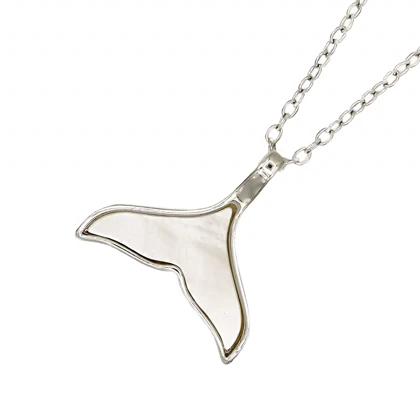 گردنبند زنانه مدل دم وال