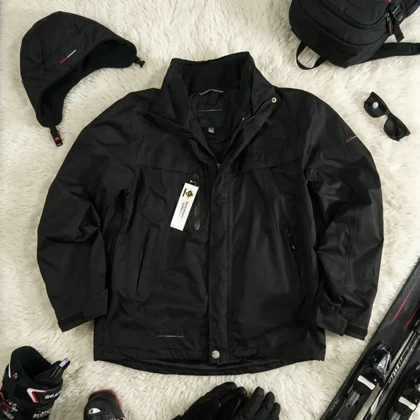 SIZE M-L کاپشن بادگیر گورتکس حرفه ای اورجینال NORTH LAND اتریش