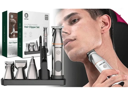 ست ماشین اصلاح موی سر، صورت و بدن شارژی گرین لاین Green Lion GN5IN1MHTRMBK