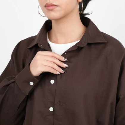 شومیز زنانه باکسی کد 113