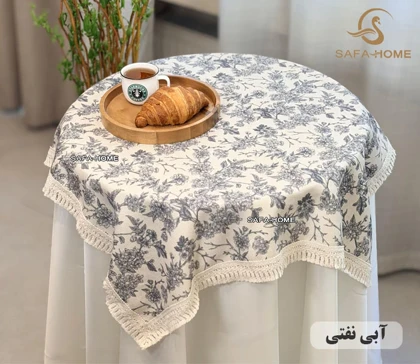 رومیزی مربع 90 طرح دیور