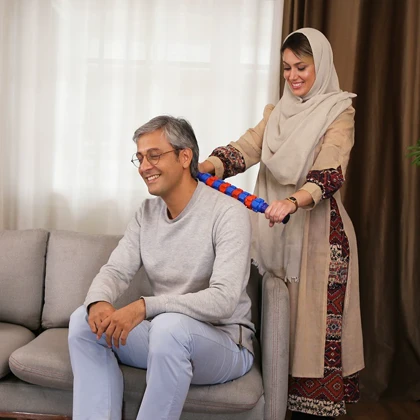 میل ماساژور دستی چرخ دنده‌ای تن زیب