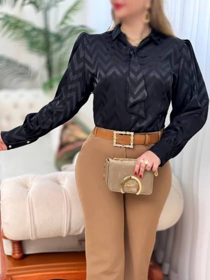 شومیز کرواتی مدل نسیم کد 50201