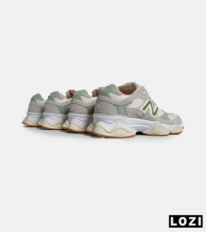 کفش کتانی زنانه کرم سبز NEW BALANCE 9060
