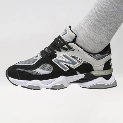 کفش و کتانی مردانه مدل نیوبالانس 9060 NEW BALANCE رنگ مشکی طوسی کد 89251