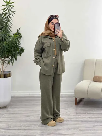 ست کت و شلوار دو جیب