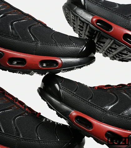 کفش کتانی مردانه و زنانه مشکی قرمز NIKE AirMax Plus TN Ultra