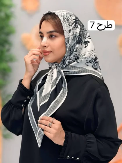3265-روسری ابریشم وارداتی