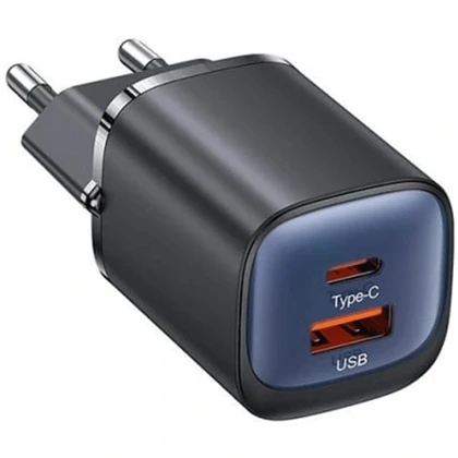 شارژر دیواری تایپ‌سی و یواس‌بی 30 وات یوسامز CC254