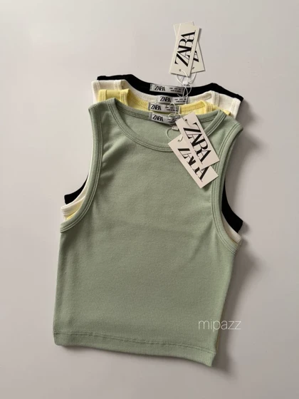کراپ تاپ ساده زارا