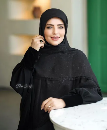 روسری اسلپ دور دانتل اکلیلی