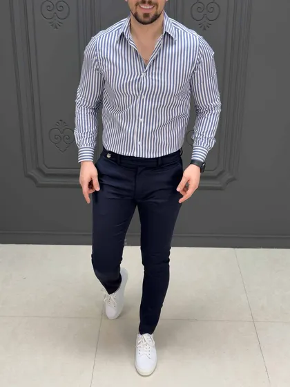 پیراهن 270502 AKOMOD آبی