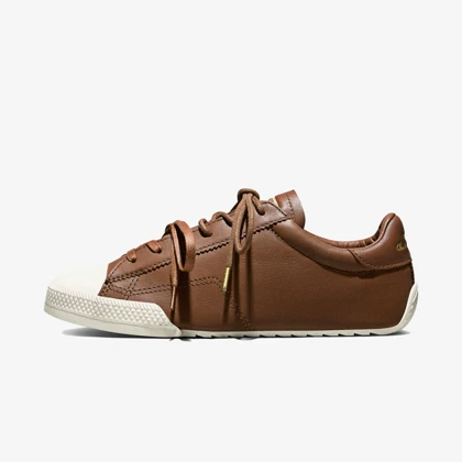 کانورس چاک سوئد قهوه ای چرم/Converse chuck Suede brown