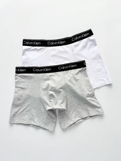 شورت پادار مردانه نخ پنبه کش مشکی کلوین کلاین Calvin Klein مرلین Marilyn
