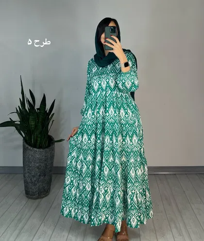 پیراهن طرحدار مزونی53