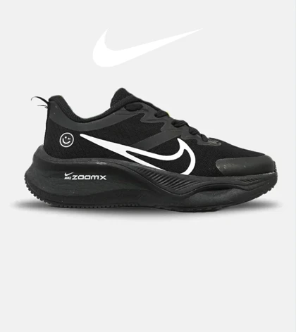 کفش کتانی مردانه و زنانه مشکی NIKE zoom x smiley مدل 4381