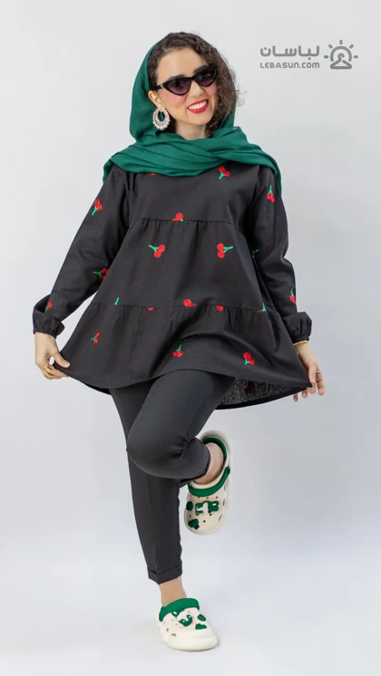 مانتو عروسکی گیلاسی