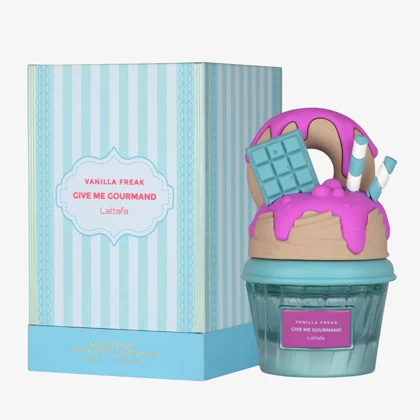 ادکلن وانیلا فریک گیو می گورماند لطافه Lattafa Give Me Gourmand Vanilla Freak