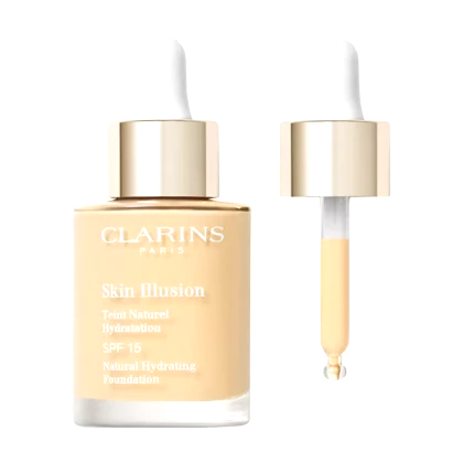 کرم پودر آبرسان کلارنس اسکین ایلوژن SPF15