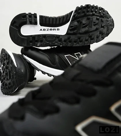 کفش کتانی مردانه و زنانه مشکی سفید NEW BALANCE 1300