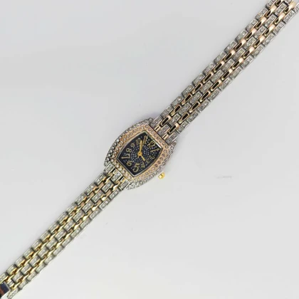 ساعت مچی زنانه مجلسی EHHE نگین‌دار با موتور کوارتز