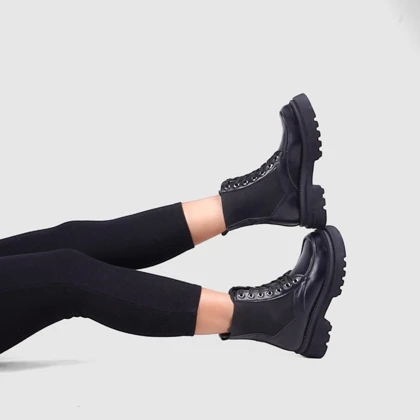 کفش نیم بوت زنانه مدل 0168_Boots