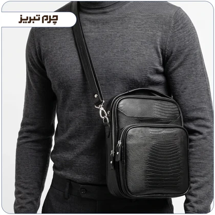 کیف نیمه اداری چرم مدل BL110