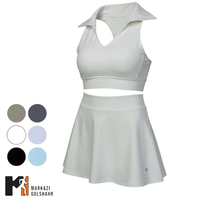 ست کراپ شورتک کاپ‌دار کدLQ-1047