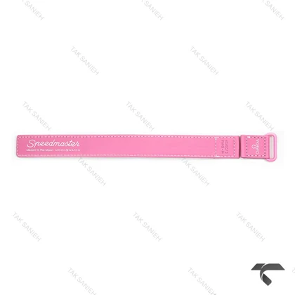 بند اصلی امگا سواچ ماموریت به ماه صورتی Swatch-Strap-10657-U