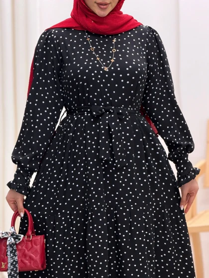 3357-پیراهن بلند پاریس