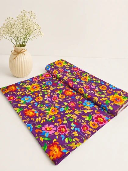 پارچه ملحفه ای نخی عرض 1.5 کد 519